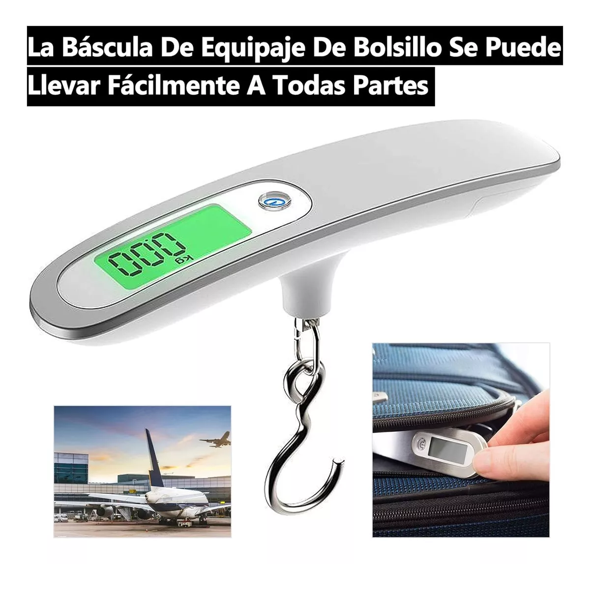 Foto 4 pulgar | Báscula Digital Eo Safe Imports Esi13004 para Equipaje