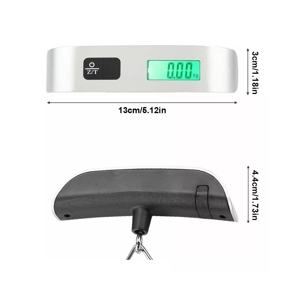 Foto 5 pulgar | Bascula para Maletas 2 piezas Eo Safe Imports Gris