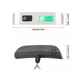 Foto 4 | Bascula para Maletas 2 piezas Eo Safe Imports Gris