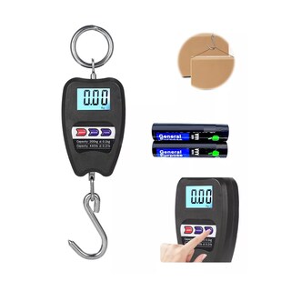 Foto 3 | Báscula Colgante Digital Lcd Portátil Eo Safe Imports Esi-17276 Negro