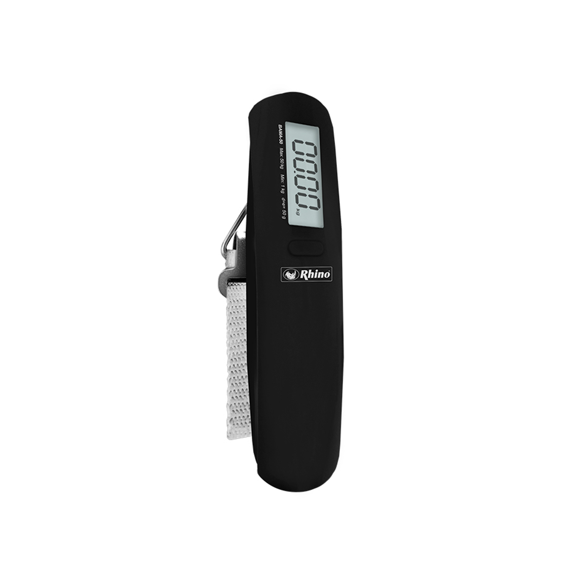 Foto 2 pulgar | Báscula Colgante para Maletas Rhino Bama-50 Negro 50 kg