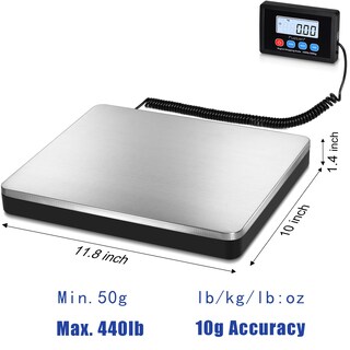 Foto 2 | Báscula De Envío Fuzion Ep200-pro De 200 Kg X 10 G Con Retención/tara - Venta Internacional.