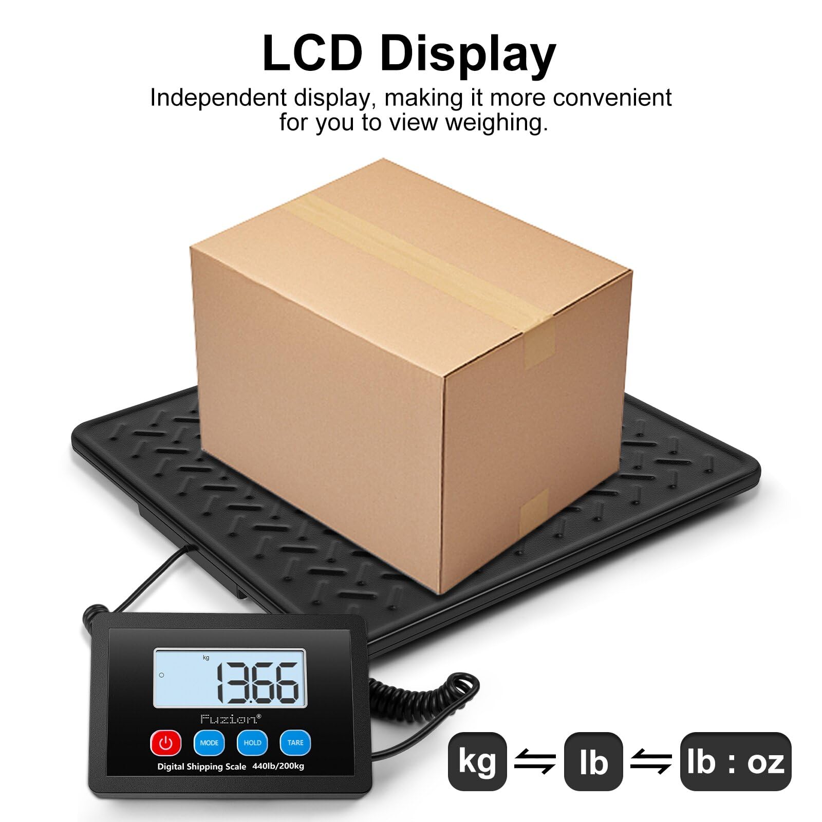 Foto 5 pulgar | Báscula Digital Fuzion 200 kg-Venta Internacional