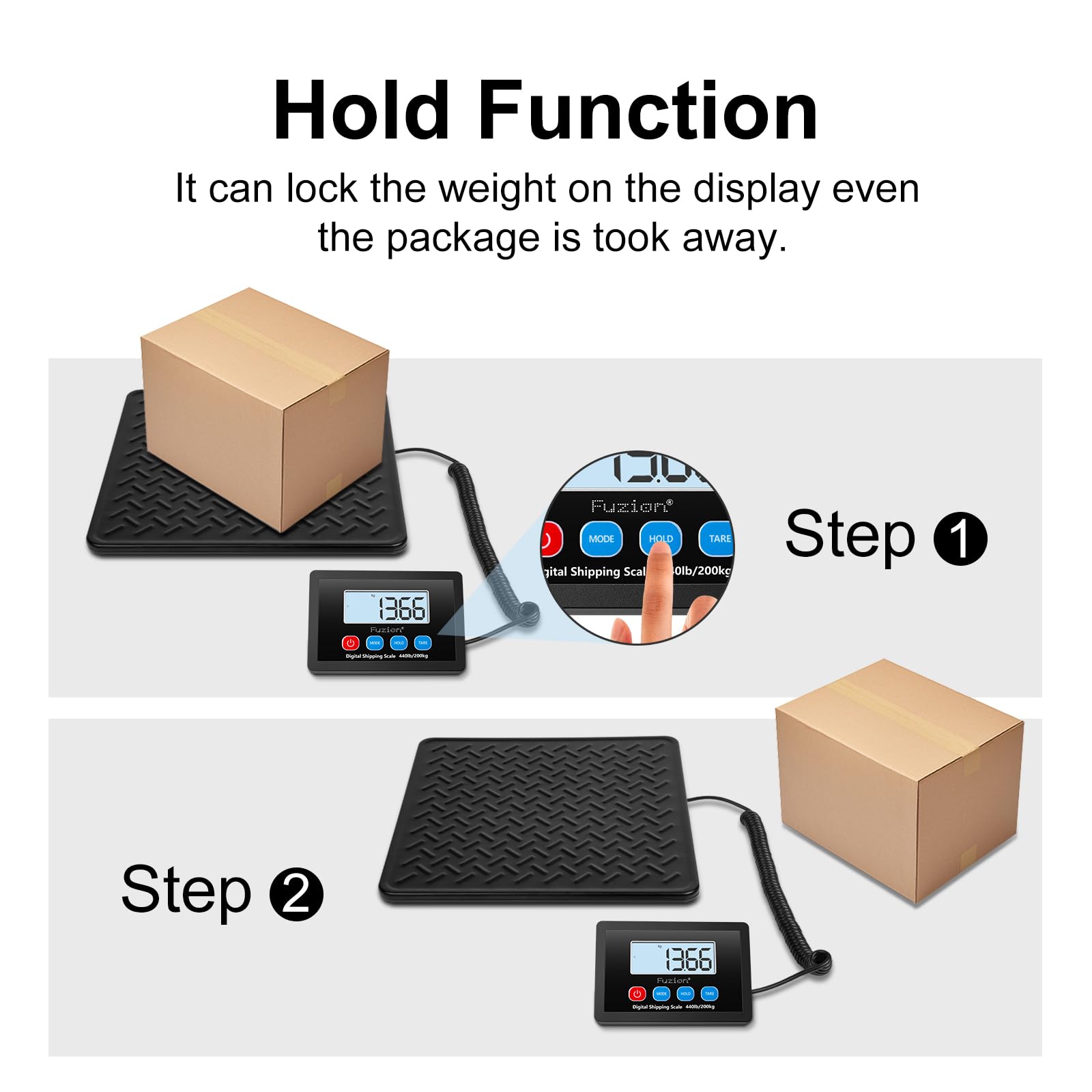 Foto 7 pulgar | Báscula Digital Fuzion 200 kg-Venta Internacional