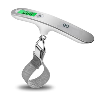 Foto 1 | Báscula Digital Portátil 50kg Con Pilas Peso Equipaje De Viaje Eo Safe Imports Esi-20035 Plata