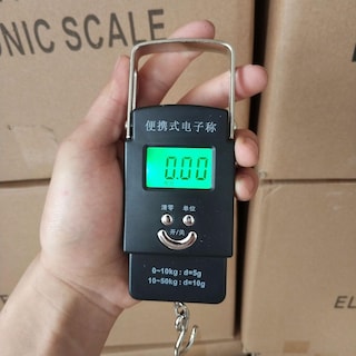 Foto 2 | Báscula De Equipaje Portátil Huoguo Qj-black De 50 Kg - Venta Internacional.