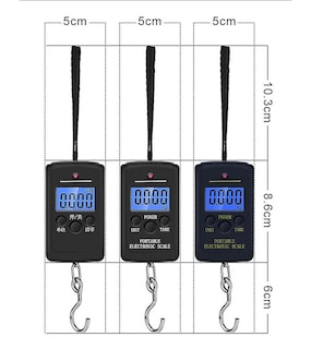 Foto 2 | Báscula De Equipaje Electrónica Gancho Portátil Para Bolsas De 40 Kg - Venta Internacional.