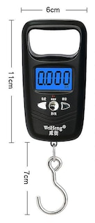 Foto 1 | Báscula Electrónica De Equipaje Huoguo Wh-a17l De 50 Kg - Venta Internacional.