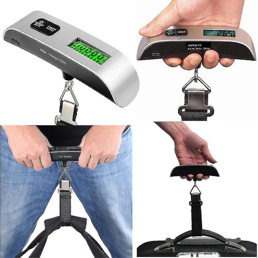 Foto 3 pulgar | Set De Utensilios De Cocina Huoguo Báscula De Equipaje Digital Portátil Con Pantalla Lcd De 50 Kg/10 - Venta Intern