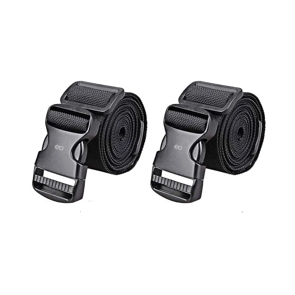 Foto 1 | Paquete De 2 Correas De Equipaje , Bolsa Elástica Ajustable Eo Safe Imports Esi-19728 Negro