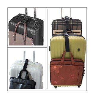 Foto 2 | Paquete De 2 Correas De Equipaje , Bolsa Elástica Ajustable Eo Safe Imports Esi-19728 Negro