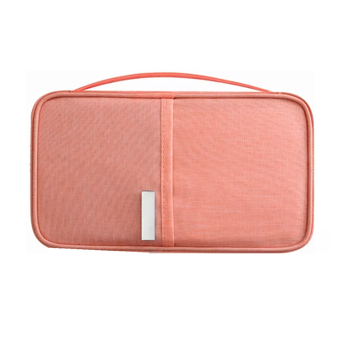 Foto 2 pulgar | Cartera Porta Funda Pasaporte Documentos Visa Bolsa De Viaje Eo Safe Imports Esi-5219 color Rosa