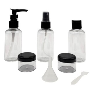 Foto 1 | Set de Botellas Viaje 6 Piezas con Funda Transparente - Venta Internacional