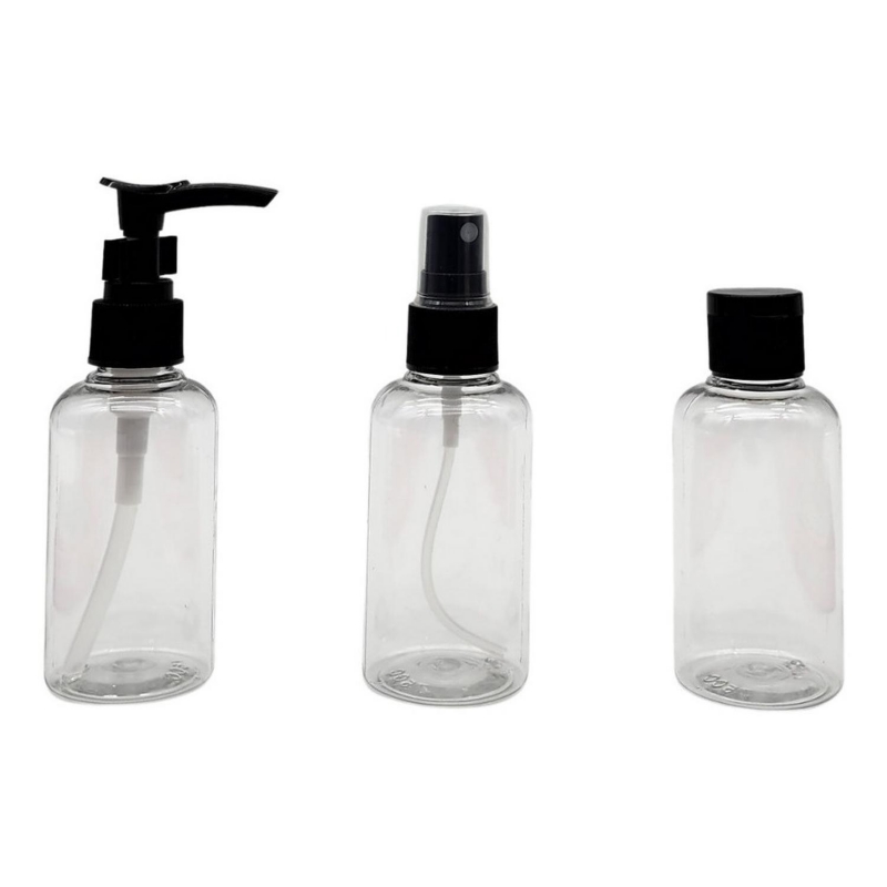 Foto 5 pulgar | Set de Botellas Viaje 6 Piezas con Funda Transparente - Venta Internacional