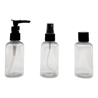 Foto 4 | Set de Botellas Viaje 6 Piezas con Funda Transparente - Venta Internacional