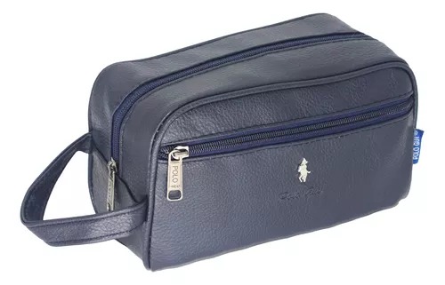 Bolso De Mano, Organizador De Viajes, Dos Compartimentos Semi Impermeable, Diseño Juvenil. Polo Guy.