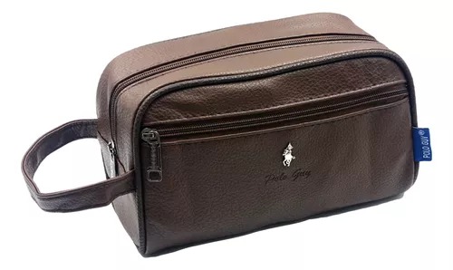 Bolso De Mano, Organizador De Viajes, Dos Compartimentos Semi Impermeable, Diseño Juvenil. Polo Guy.