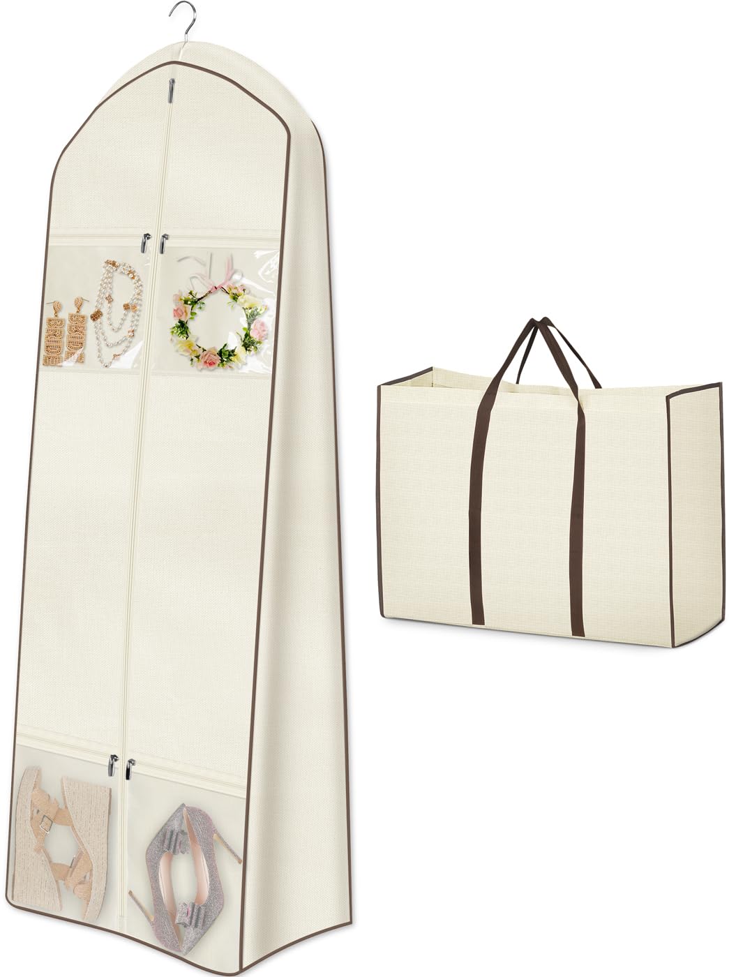 Foto 2 pulgar | Bolsa Portátil Misslo Para Vestidos De Novia, 70 Cm, Con Bolsa De Mano - Venta Internacional.