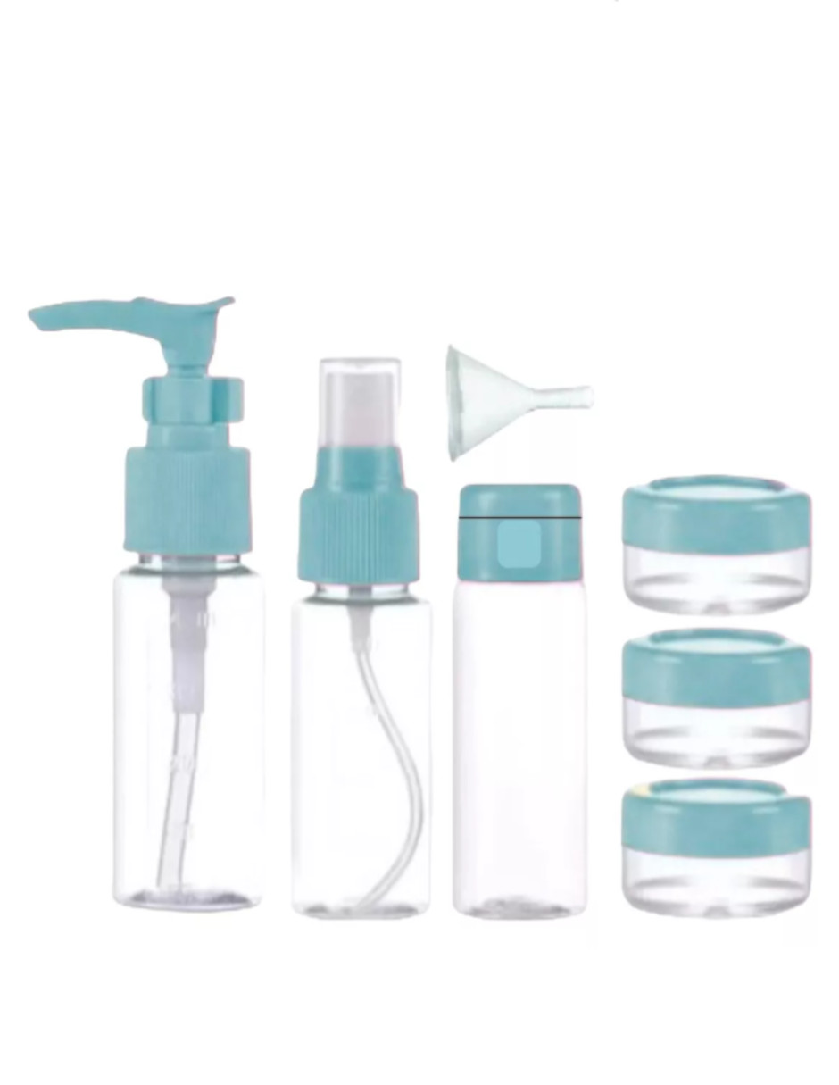 Foto 3 pulgar | Kit De Viaje Botellas Rellenables + Termo De Agua Güish