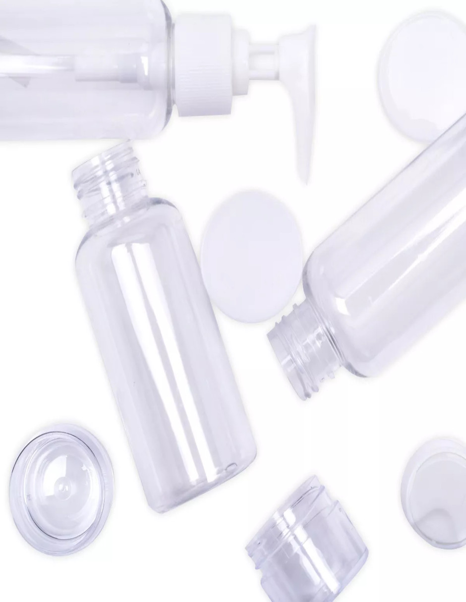 Foto 4 pulgar | Kit De Viaje Botellas Rellenables + Termo De Agua Güish