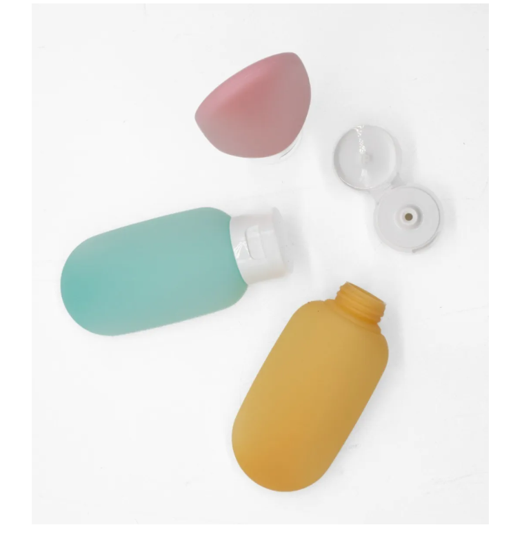 Foto 4 pulgar | Set Xtellar De 3 Botellas De Viaje De Silicona Para Champú  Loción