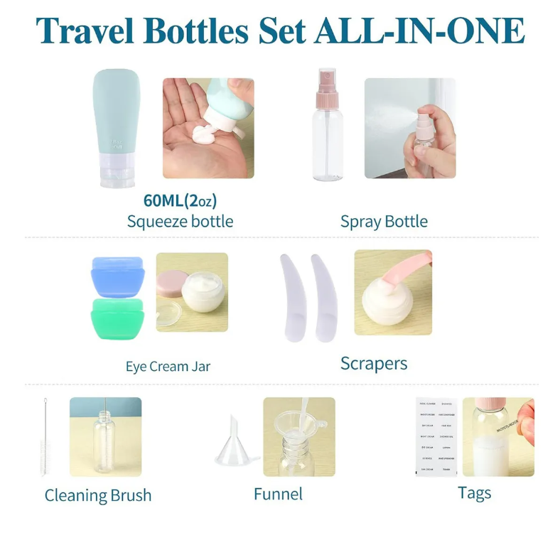 Foto 2 | Set de Botellas Xtellar para Viaje