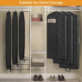 Foto 4 | Bolsa de Ropa Misslo Impermeable Negro 43 Pulgadas - Venta Internacional