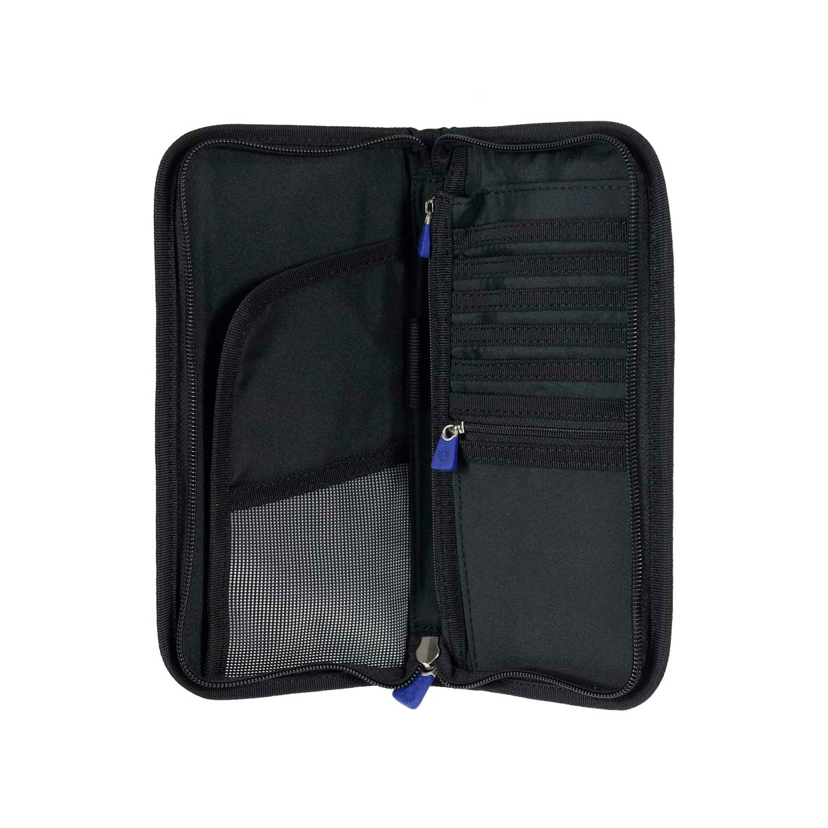 Foto 3 pulgar | Portapasaporte Sam Zipped Travel Wallet Rfid Black