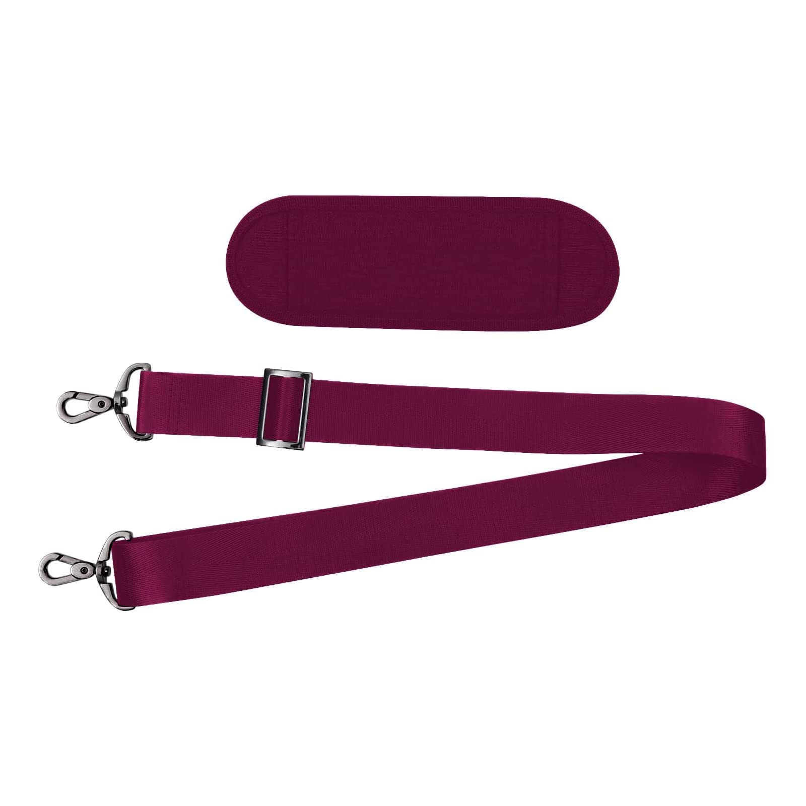 Foto 6 pulgar | Correa De Hombro Mosiso Ajustable De 142 Cm, Color Rojo Vino - Venta Internacional.