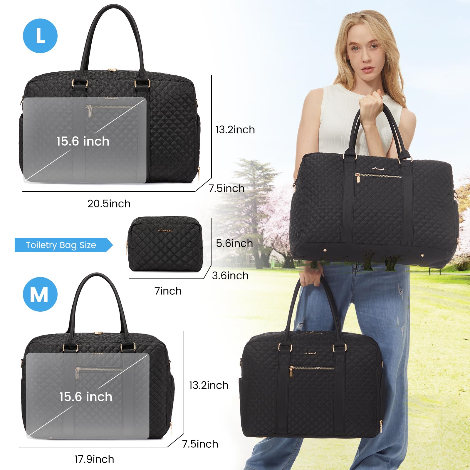 Foto 4 | Bolsa De Viaje Lovevook Hospital Bag Para Mujer - Venta Internacional.