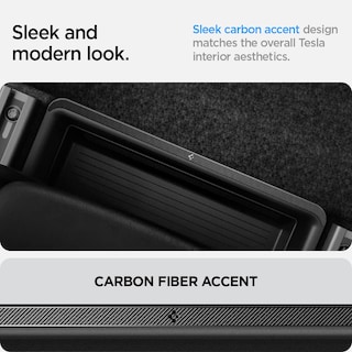 Foto 6 | Caja Organizadora Para Debajo Del Asiento Spigen Tesla Model Y - Venta Internacional.