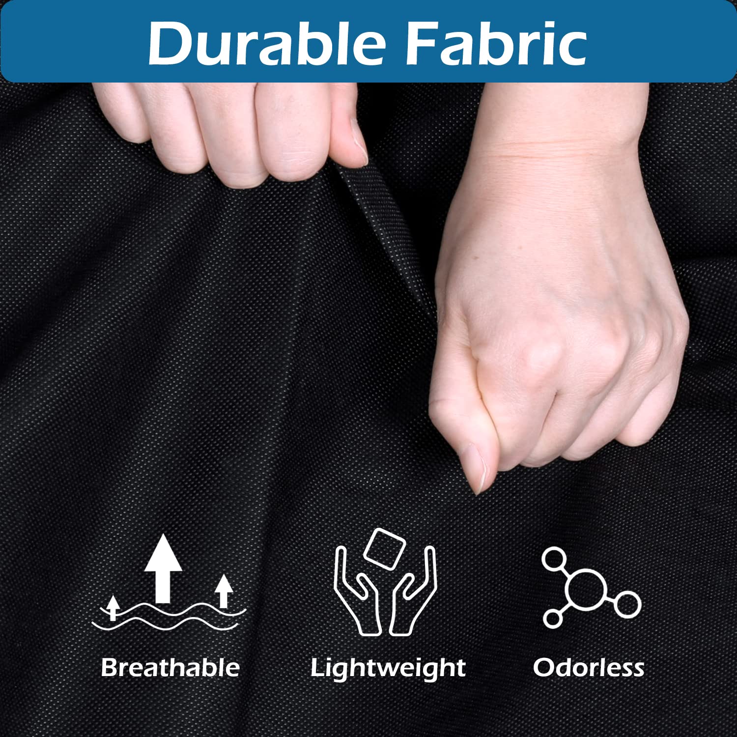 Foto 5 pulgar | Bolsa De Viaje Para Ropa Misslo 43 Con Fuelle Y Bolsillo Con Cremallera, Color Negro - Venta Internacional.