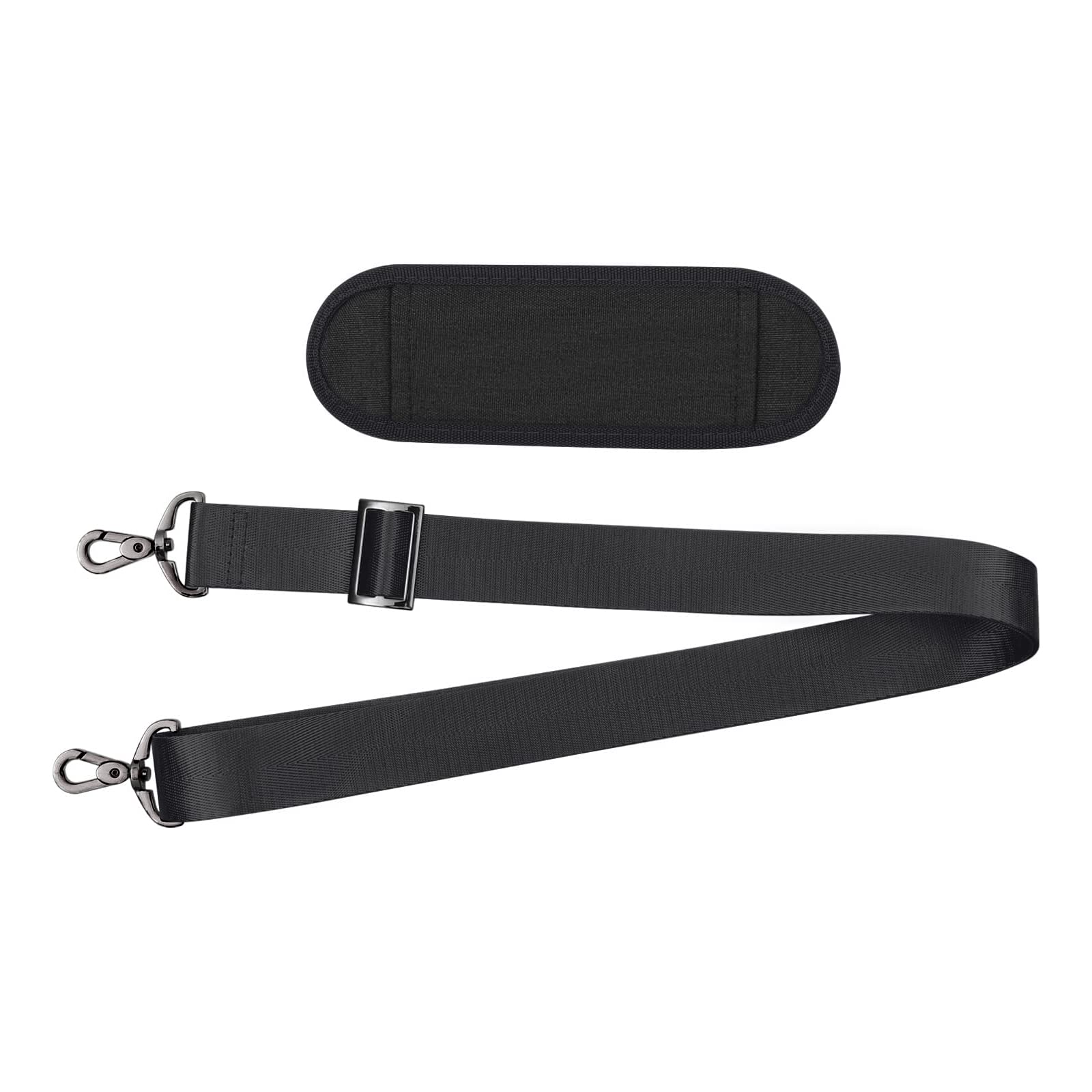 Foto 5 | Correa De Hombro Mosiso 142 Cm Ajustable Negra Para Bolso - Venta Internacional.