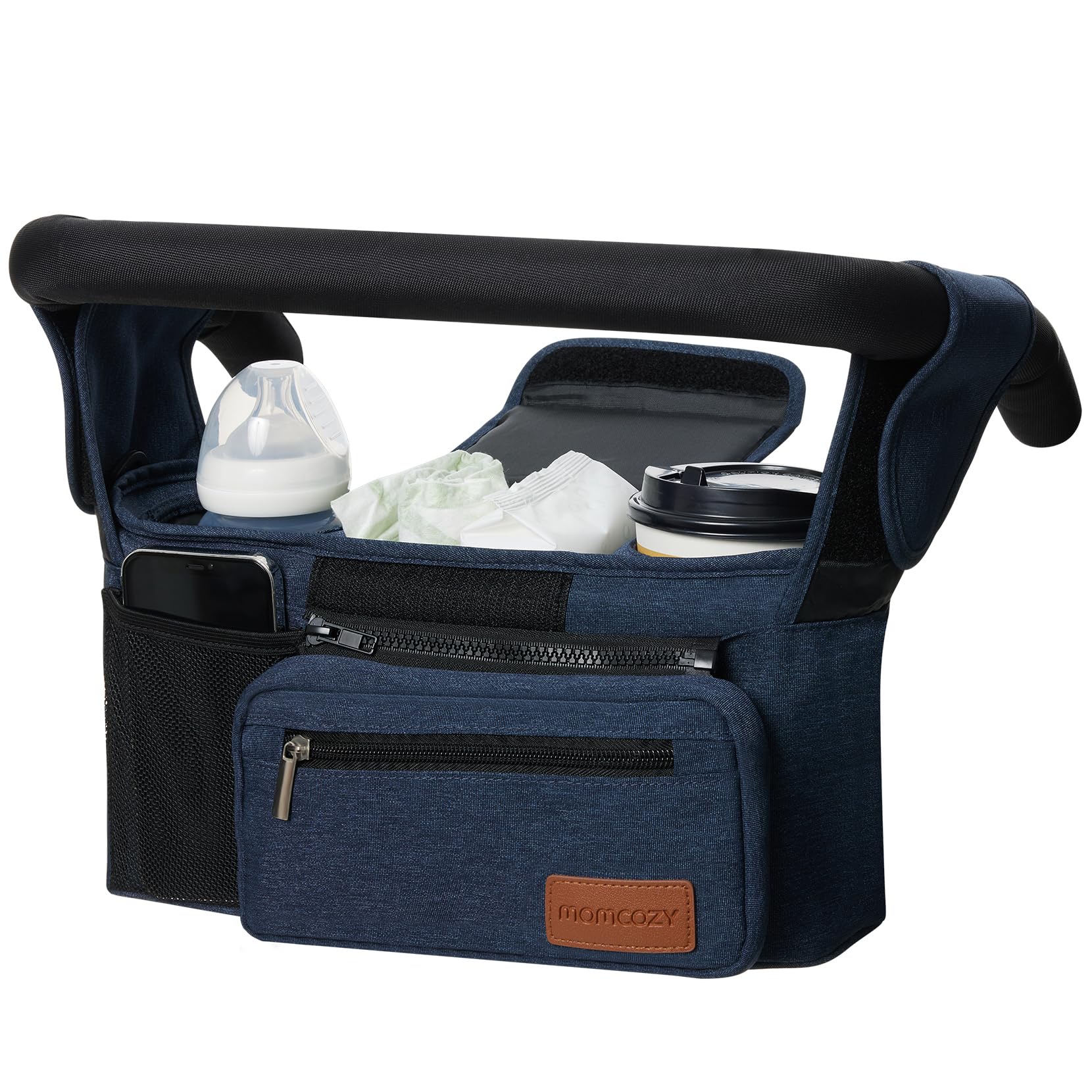 Foto 1 | Organizador Universal Para Cochecitos Momcozy Con Portavasos Aislante - Venta Internacional.