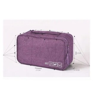 Foto 3 | Bolsa De Almacenamiento De Ropa Interior Multifuncional Eo Safe Imports Esi-19727 Purpura