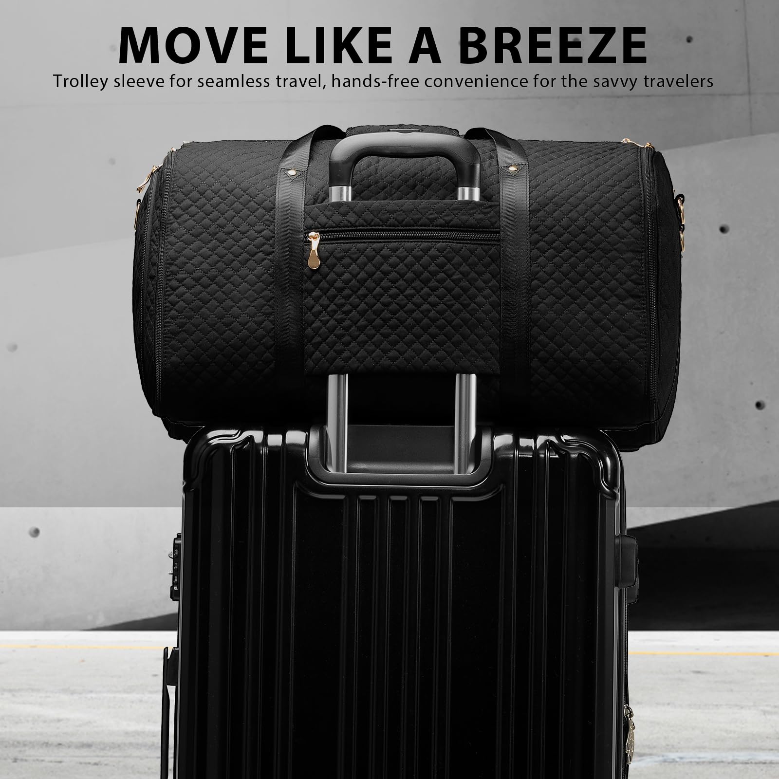 Foto 7 pulgar | Bolsa De Viaje Convertible Coolife Para Ropa Con Funda Para Zapatos - Venta Internacional.
