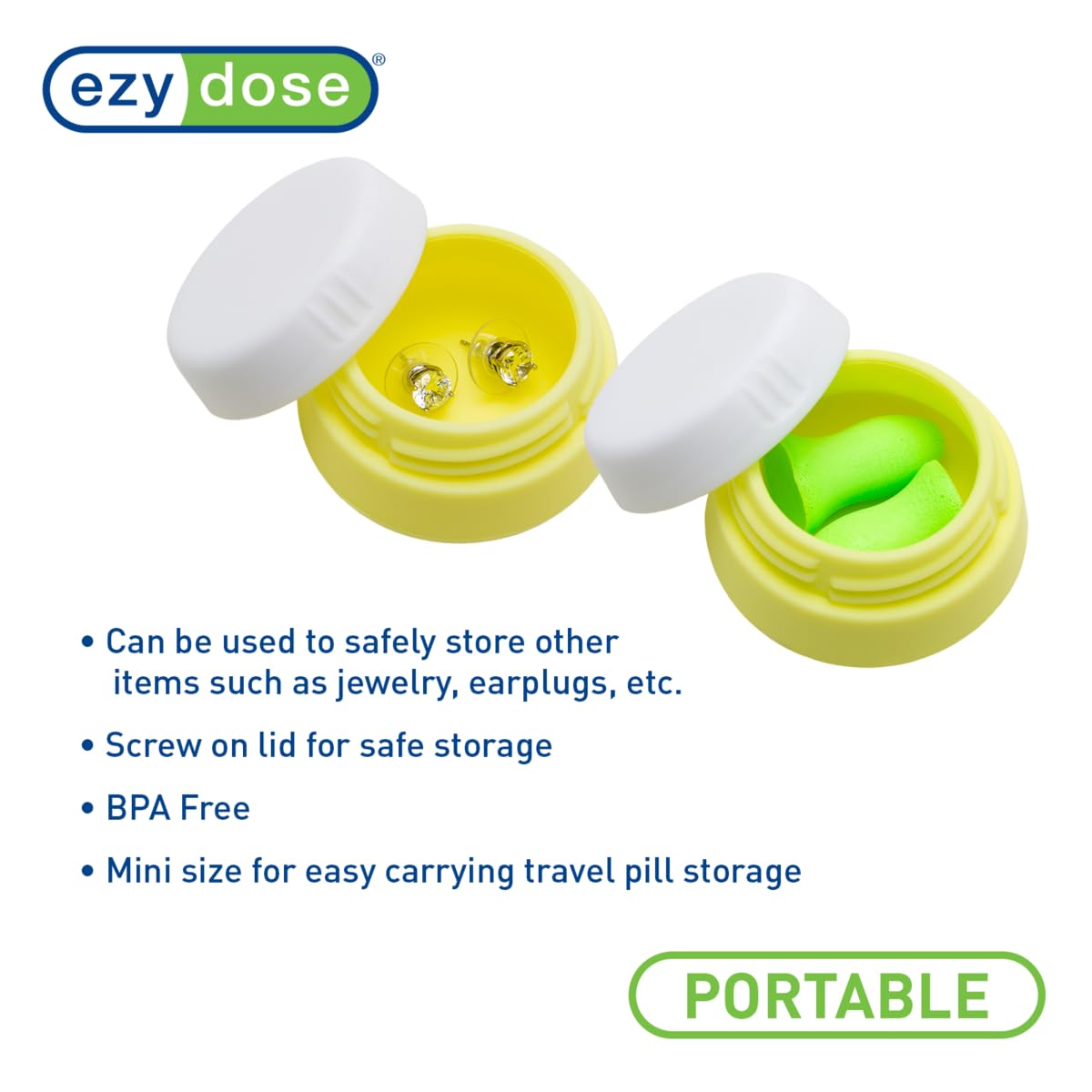 Foto 6 pulgar | Tarro De Silicona Ezy Dose  Contenedor De Viaje Multiusos  Paquete De 3 - Venta Internacional.