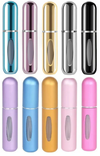 Foto 1 | Xtellar Set De 10 Atomizadores De Perfume Recargables Mini  Prácticos Y Elegantes Para Viajes