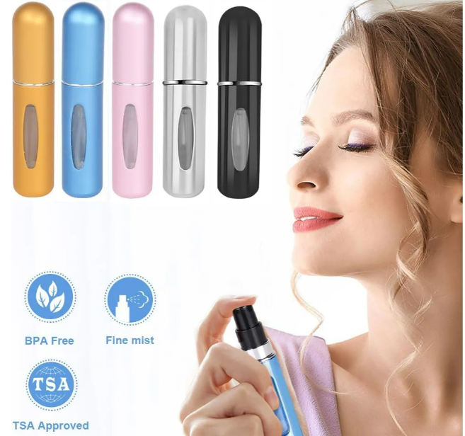 Foto 3 pulgar | Xtellar Set De 10 Atomizadores De Perfume Recargables Mini  Prácticos Y Elegantes Para Viajes