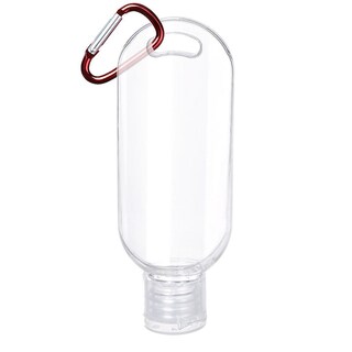 Foto 4 | Botellas De Viaje De Plástico Transparente Con Forma De Llavero 50 Ml A Prueba De Fugas (x5) - Venta Internacional.