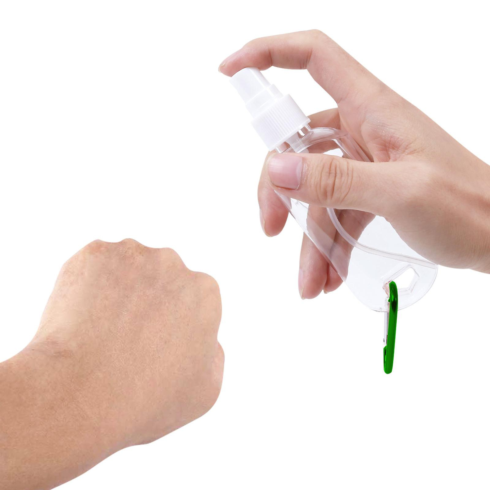 Foto 6 pulgar | Juego De Botellas En Aerosol Con Forma De Llavero  60 Ml  Desinfectante Para Manos De Viaje  X5 - Venta Internacional.