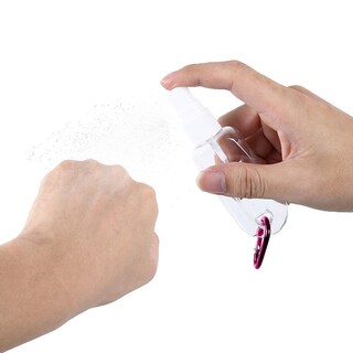 Foto 5 | Juego De Botellas En Aerosol Con Forma De Llavero 30 Ml Desinfectante Para Manos De Viaje X5 - Venta Internacional.