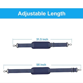 Foto 3 | Correa De Hombro Mosiso 142 Cm Ajustable Para Bolso Azul Marino - Venta Internacional.