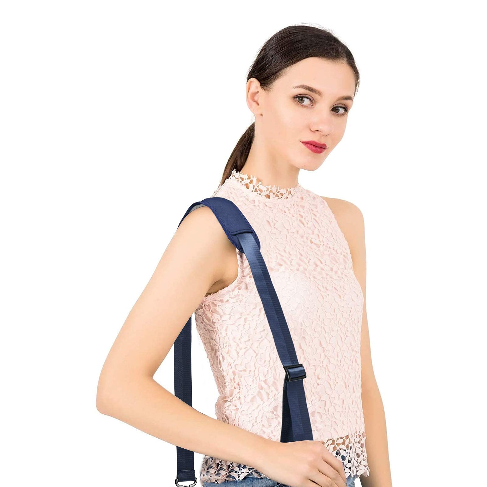 Foto 6 | Correa De Hombro Mosiso 142 Cm Ajustable Para Bolso Azul Marino - Venta Internacional.