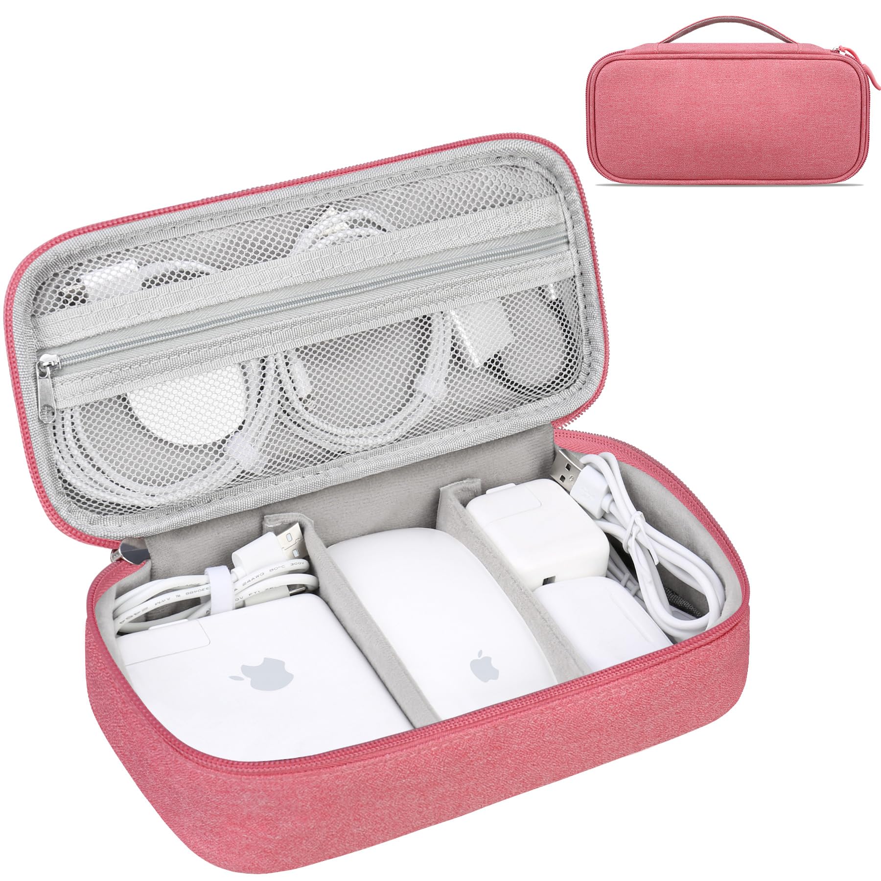 Foto 2 pulgar | Bolsa Organizadora De Cables De Viaje Lacdo Electronic Pink - Venta Internacional.