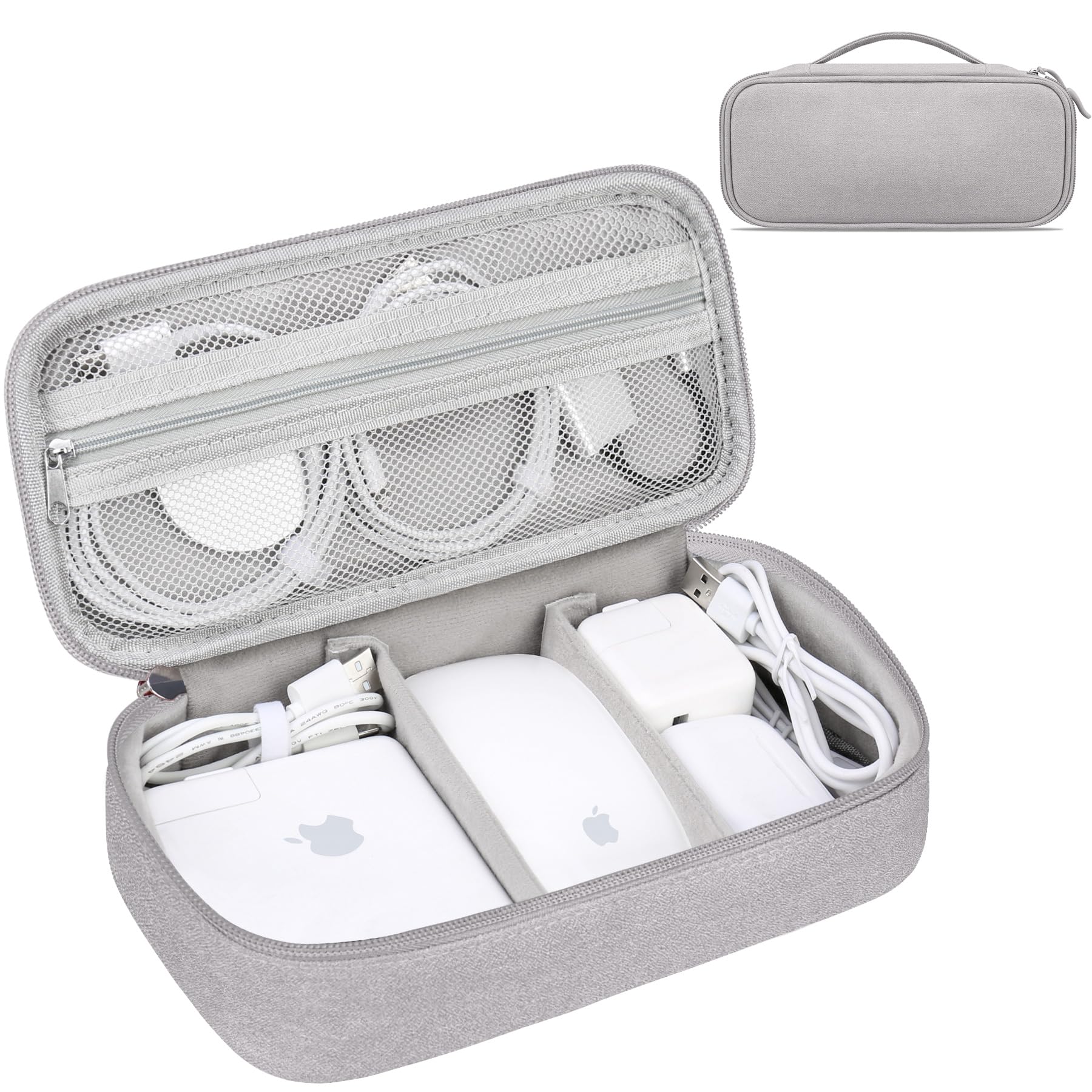 Foto 2 pulgar | Bolsa Organizadora De Cables De Viaje Lacdo Electronic Gray - Venta Internacional.