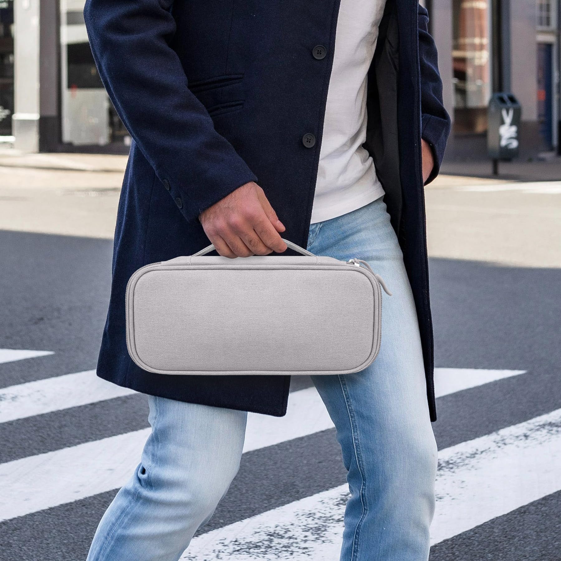 Foto 6 | Bolsa Organizadora De Cables De Viaje Lacdo Electronic Gray - Venta Internacional.