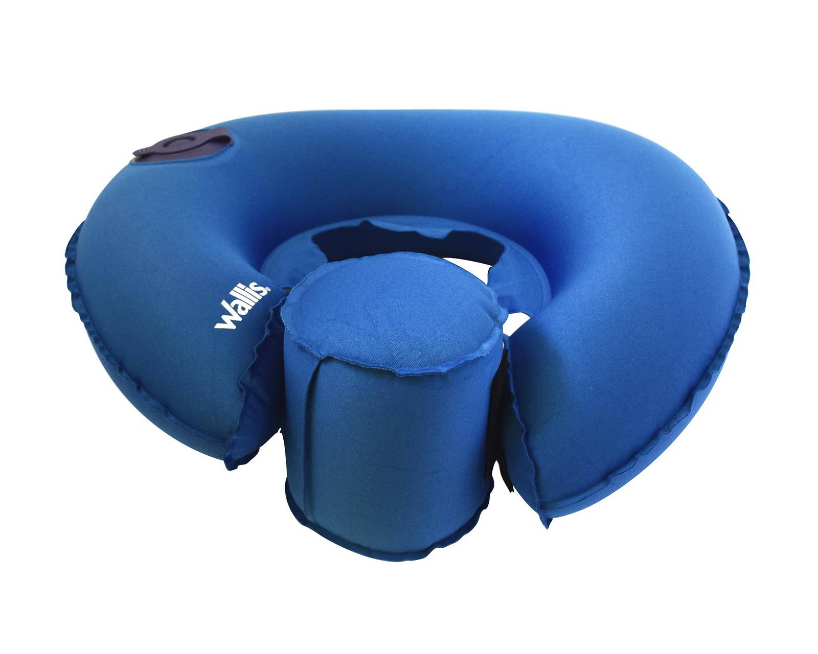 Foto 2 | Almohadilla Inflable para Cuello Wallis color Azul con Funda