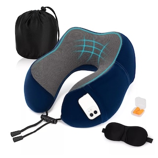 Foto 2 | Almohada de Viaje 100% Espuma Viscoelástica Cuello Eo Safe Imports Esi-9514 Multicolor
