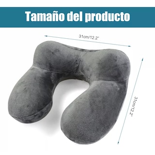 Foto 2 | Almohada de Cuello Inflable Eo Safe Imports Esi-11638 Gris